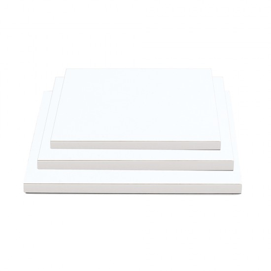 ΤΕΤΡΑΓΩΝΟΣ ΛΕΥΚΟΣ ΔΙΣΚΟΣ 25cm με 12χιλ. Πάχος