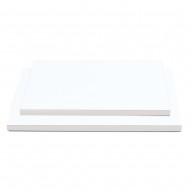 ΟΡΘΟΓΩΝΙΟΣ ΔΙΣΚΟΣ ΛΕΥΚΟΣ 40 x 60cm με 12χιλ. Πάχος