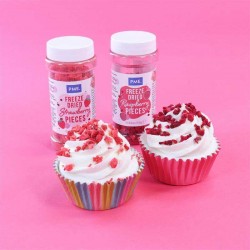 Αποξηραμένα κομμάτια Raspberries