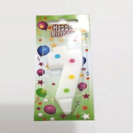 Κεράκι γενεθλίων No:7 - 12 TEM