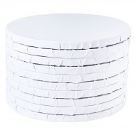 ΔΙΣΚΟΣ 12mm ΣΤΡΟΓΓΥΛΟΣ ΛΕΥΚΟΣ 25 - 30 - 35cm