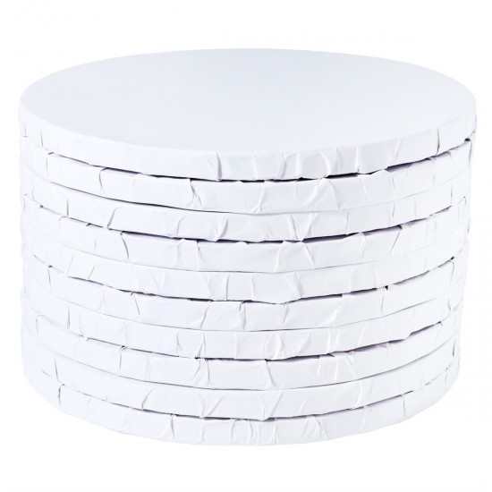 ΔΙΣΚΟΣ 12mm ΣΤΡΟΓΓΥΛΟΣ ΛΕΥΚΟΣ 25 - 30 - 35cm