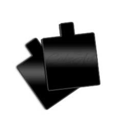 ΔΙΣΚΟΣ ΠΑΣΤΑΣ 8cm Τετράγωνος - 100 Τεμ.