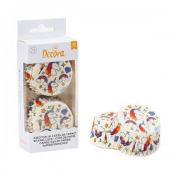 Μονόκερος Λευκά καραμελόχαρτα 36Τεμ. - 50 x 32χιλ - Decora