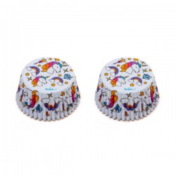 Μονόκερος Λευκά καραμελόχαρτα 36Τεμ. - 50 x 32χιλ - Decora