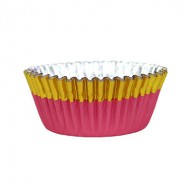 Ροδακινί με Χρυσό - Αντικολλητικά Καραμελόχαρτα αλουμινίου της PME 30τεμ.