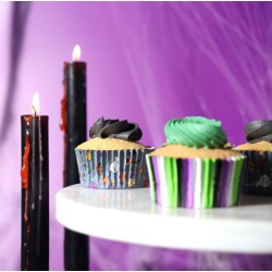 Trick or Sweet - Θήκες και διακοσμητικά για cupcakes Halloween 60Τεμ.