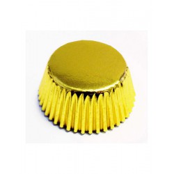 Χρυσά Μίνι μεταλλικά καραμελόχαρτα της PME 45τεμ