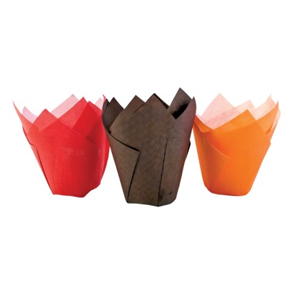 ΤΟΥΛΙΠΑ ΧΑΡΤΙΝΗ 5εκ. σε διάφορα χρώματα 150τεμ.