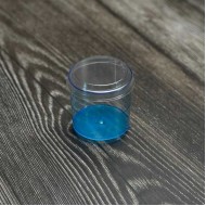 Μπλε Πλαστικά Ποτηράκια Γλυκού Στρογγυλά 85cc 24τεμ. Με ή χωρίς καπάκι