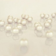 Λευκές Περλέ Μεγάλες Crunchy Πέρλες Δ1,8εκ. 130γρ