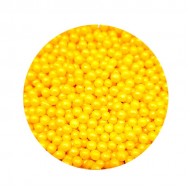 Πέρλες Κίτρινες 4χιλ. 200 γρ.