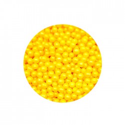 Πέρλες Κίτρινες 4χιλ. 80 γρ.
