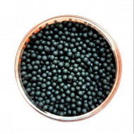Πέρλες ΜΑΥΡΕΣ ΜΑΤ 4χιλ. 200 γρ.