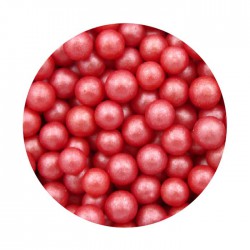 Κόκκινες Περλέ Πέρλες 7χιλ. 180 γρ.