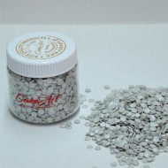 Glimmer Confetti Ασημί  60γρ. 150γρ. και 500γρ.