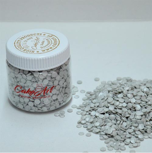 Glimmer Confetti Ασημί  60γρ. 150γρ. και 500γρ.
