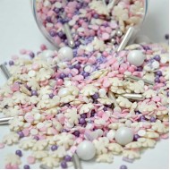 X-mas Pink Sprinkle Mix 150γρ.