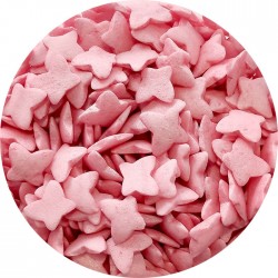 Πεταλούδες Ζάχαρης Ρόζ Περλέ από ζάχαρη 150γρ. 11χιλ