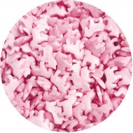 Μονόκερος Ζάχαρης Ρόζ Περλέ από ζάχαρη 150γρ. 11χιλ