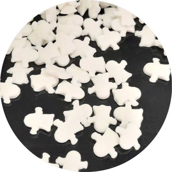 Φαντασματάκια Ζάχαρης Λευκά -Halloween 130γρ. 7χιλ