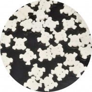 Κρανία Ζάχαρης Λευκά -Halloween 130γρ. 7χιλ