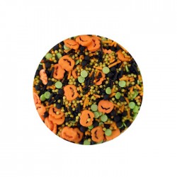 Halloween Sprinkle Κολοκύθες ΜIX -2 - 60γρ -Cake Art