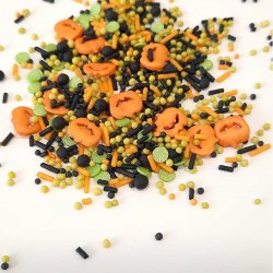 Halloween Sprinkle Κολοκύθα ΜIX -2 - 150γρ -Cake Art