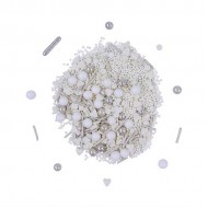 WHITE WEDDING Sprinkle Mix 60g - PME