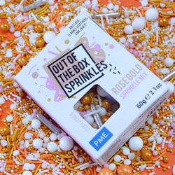 ROSE GOLD Sprinkle Mix 60g - PME