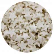 Αστεράκια  Λευκά Περλε 150γρ. 8χιλ