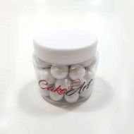 Λευκές Περλέ Μεγάλες Crunchy Πέρλες Δ1,8εκ. 130γρ