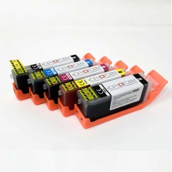 Βρώσιμα Μελάνια KopyForm Σετ 5 χρώματα (PGI-570 / CLI-571) (TK171-TK175)