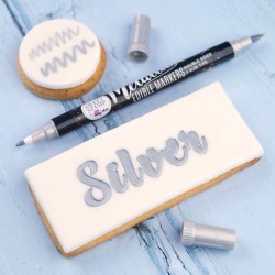 Μαρκαδόρος Τροφίμων Υψηλής Ποιότητας - ΑΣΗΜΙ ΜΕΤΑΛΛΙΚΟ