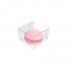 Κουτί πλαστικό διαφανές για 1 Macaron 5x5x3εκ. Ύψος 1 Τεμ.