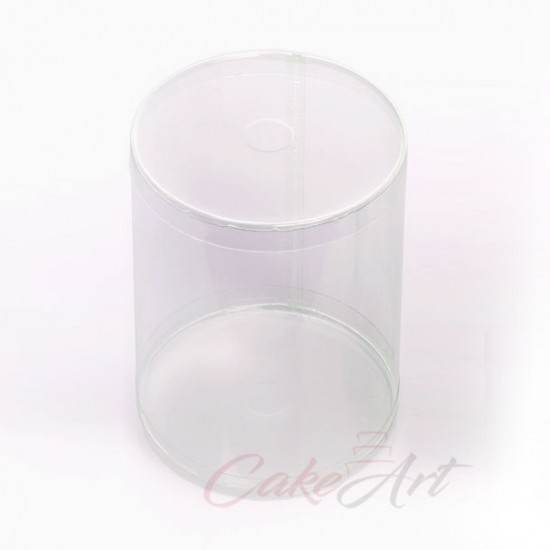 Κουτί PVC Gelatin Στρογγυλό Δ15xY24 - κατ/λο και για Αυγό Πασχαλινό 240γρ.