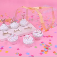 Διάφανο Κουτί για 6 Cup Cakes 17,5 x 26,5 x Y1385εκ. 