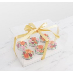 Διάφανο Κουτί για 6 Cup Cakes 17,5 x 26,5 x Y1385εκ. 