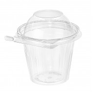 Συσκευασία τροφίμων στρογγυλή PET  Ø 114 x 116 χιλ ύψος  - VIDEO