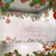 Χριστουγεννιάτικο Κουτί PVC Gelatin Τετράγωνο 22 x 22 x Y18εκ. κατάλληλο για τρόφιμα