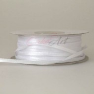 ΛΕΥΚΗ ΚΟΡΔΕΛΑ ΣΑΤΕΝ ΔΙΠΛΗΣ ΟΨΗΣ 3 χιλ. X 100 Μέτρα 