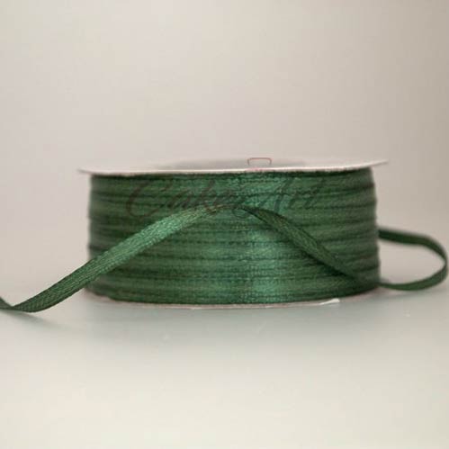 ΣΚΟΥΡΟ ΠΡΑΣΙΝΟ ΚΟΡΔΕΛΑ ΣΑΤΕΝ ΔΙΠΛΗΣ ΟΨΗΣ 3 χιλ. X 100 Μέτρα