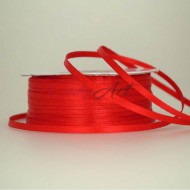 ΚΟΚΚΙΝΗ ΚΟΡΔΕΛΑ ΣΑΤΕΝ ΔΙΠΛΗΣ ΟΨΗΣ 3 χιλ. X 100 Μέτρα 