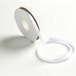 ΛΕΥΚΗ ΚΟΡΔΕΛΑ ΣΑΤΕΝ ΔΙΠΛΗΣ ΟΨΗΣ 6 χιλ. X 25 Μέτρα 