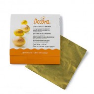 Χρυσά Φύλλα Αλουμινίου Περιτυλίγματος για Σοκολάτα 10 x 10εκ. - 150Τεμ.