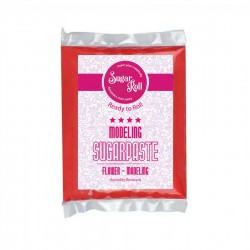 SugarRoll Ζαχαρόπαστα Μοντελισμού 1Kg. Κόκκινο