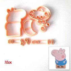 George Γουρουνάκι ολόσωμο  3D Κουπάτ 10εκ  