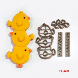 Τρία Πουλάκια Κάθονται 3D Κουπάτ 11,5 εκ. ύψος