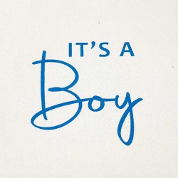 It's a Boy - Σφραγίδα για μπισκότα 5εκ. με χειρολαβή