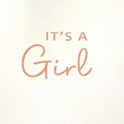 It's a Girl - Σφραγίδα για μπισκότα 5εκ. με χειρολαβή